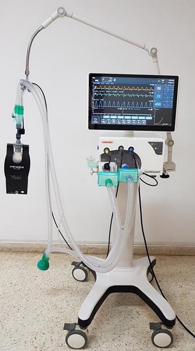Detalles del prototipo del ventilador pulmonar cubano para adultos en salas de cuidados intermedios e intensivos.