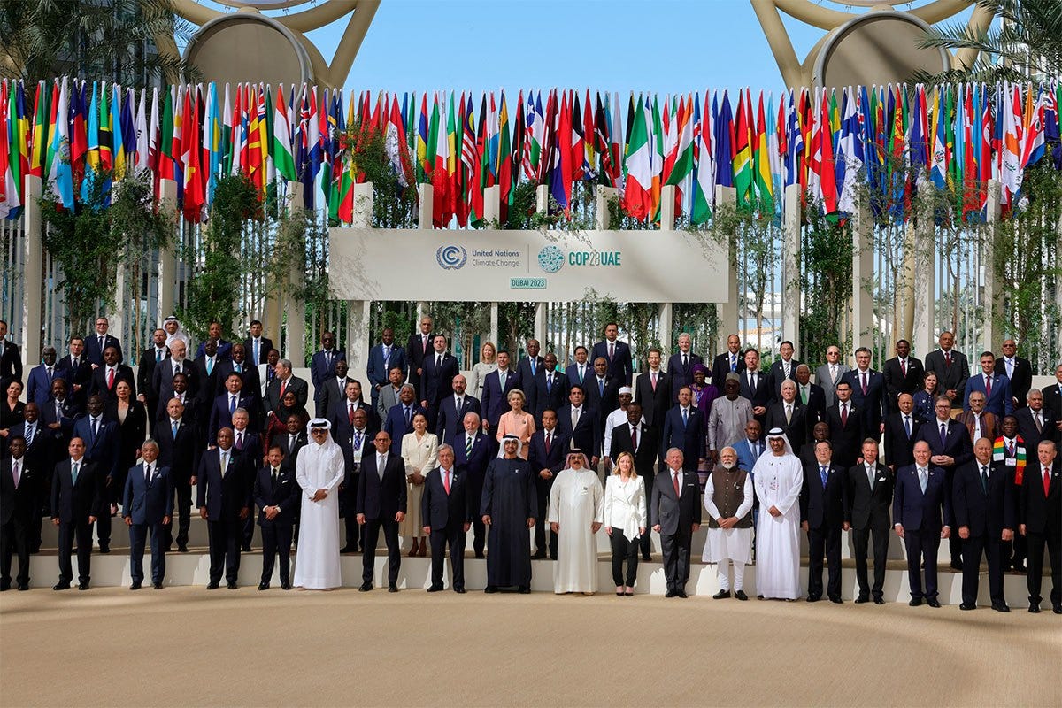 Jefes de estados en la COP28