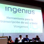 La presentaciòn de Voxgenius en la séptima edición del Taller de Informática y Comunicaciones para la Sociedad TICS 2024, organizada por el Grupo Empresarial de la Informática y las Comunicaciones