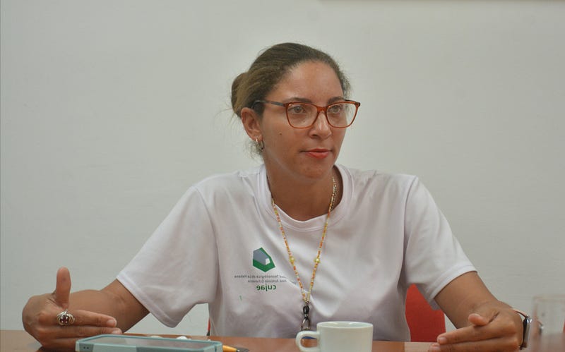 Roseli García Mesa, ingeniera Civil, especialista de inversiones y presidenta de las Brigadas Técnicas Juveniles del CIGB