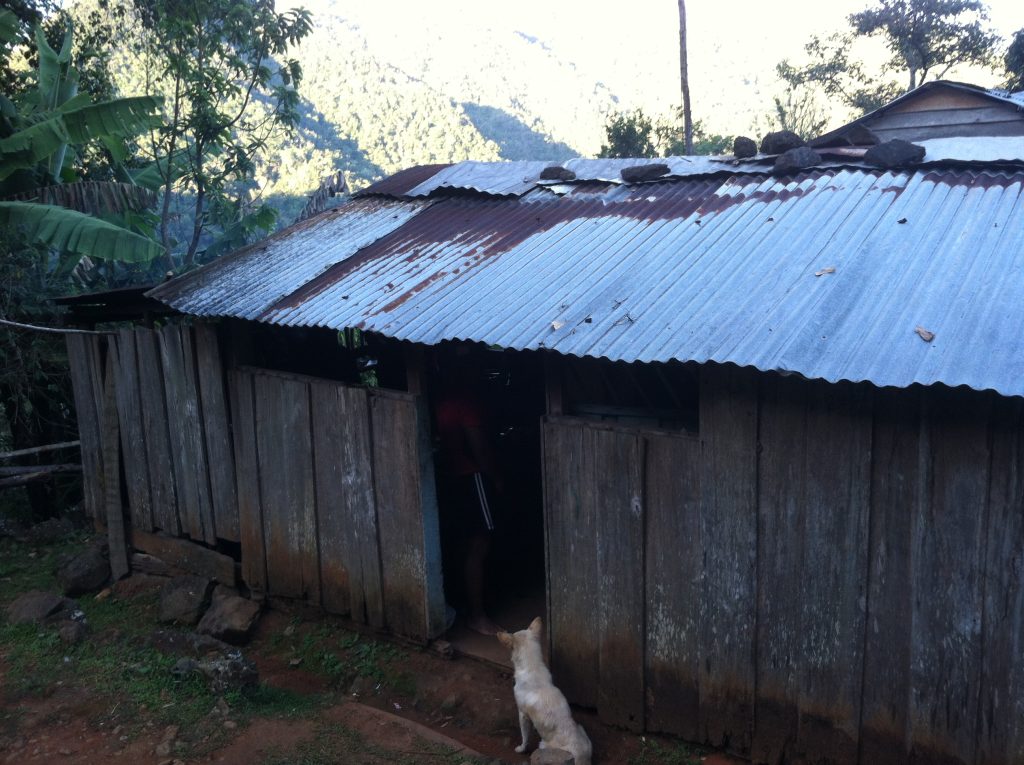 Camapamento Alto del Cojo, en el camino al Pico Turquino
