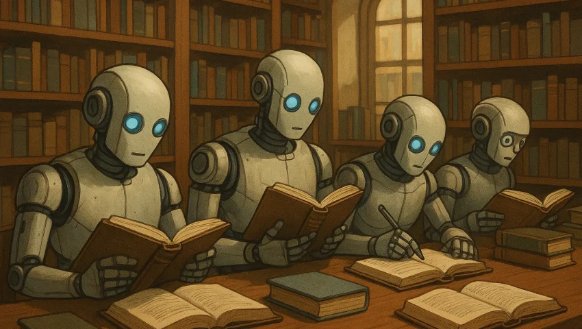 Uso de libros en el entrenamiento de IA