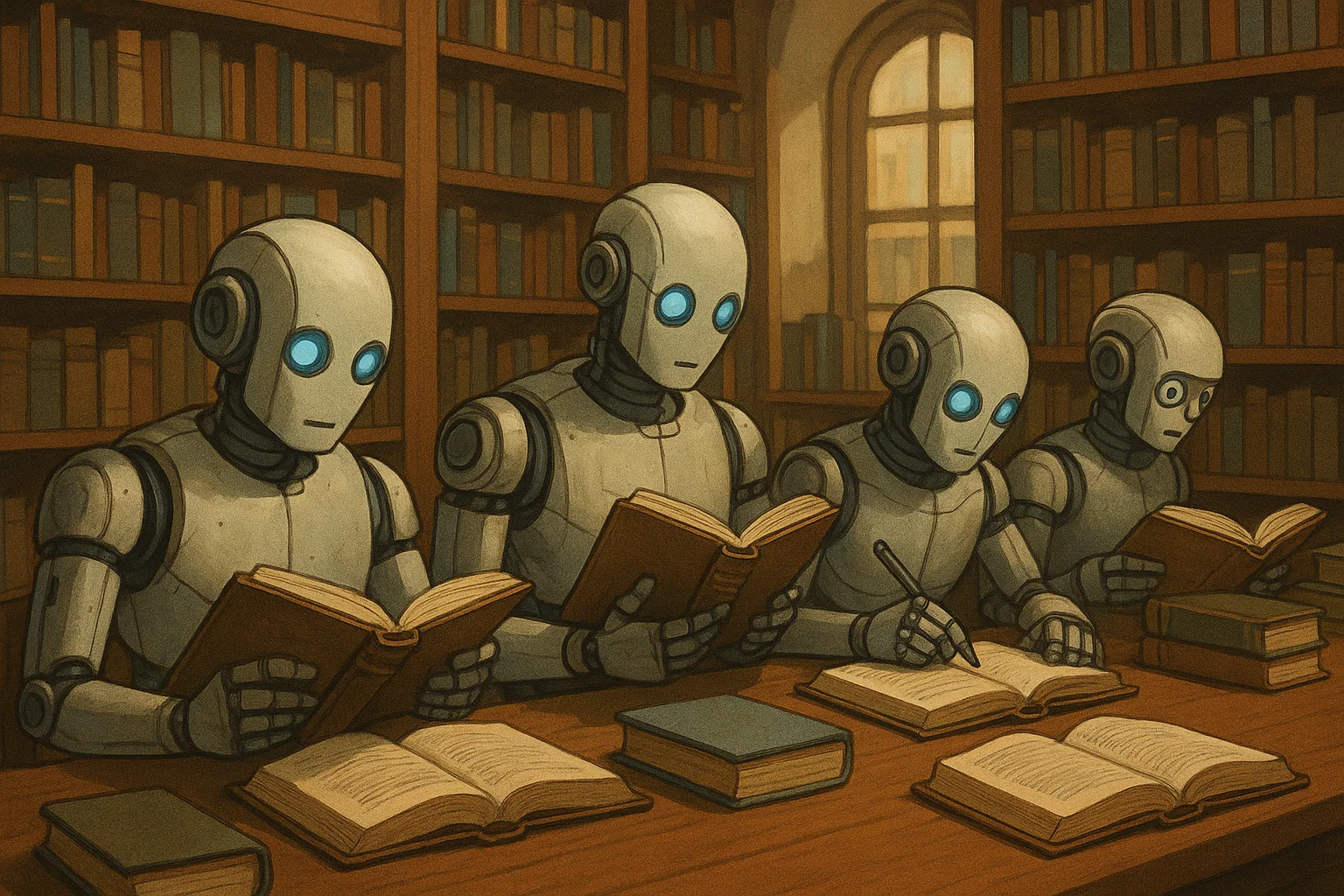 Uso de libros en el entrenamiento de IA