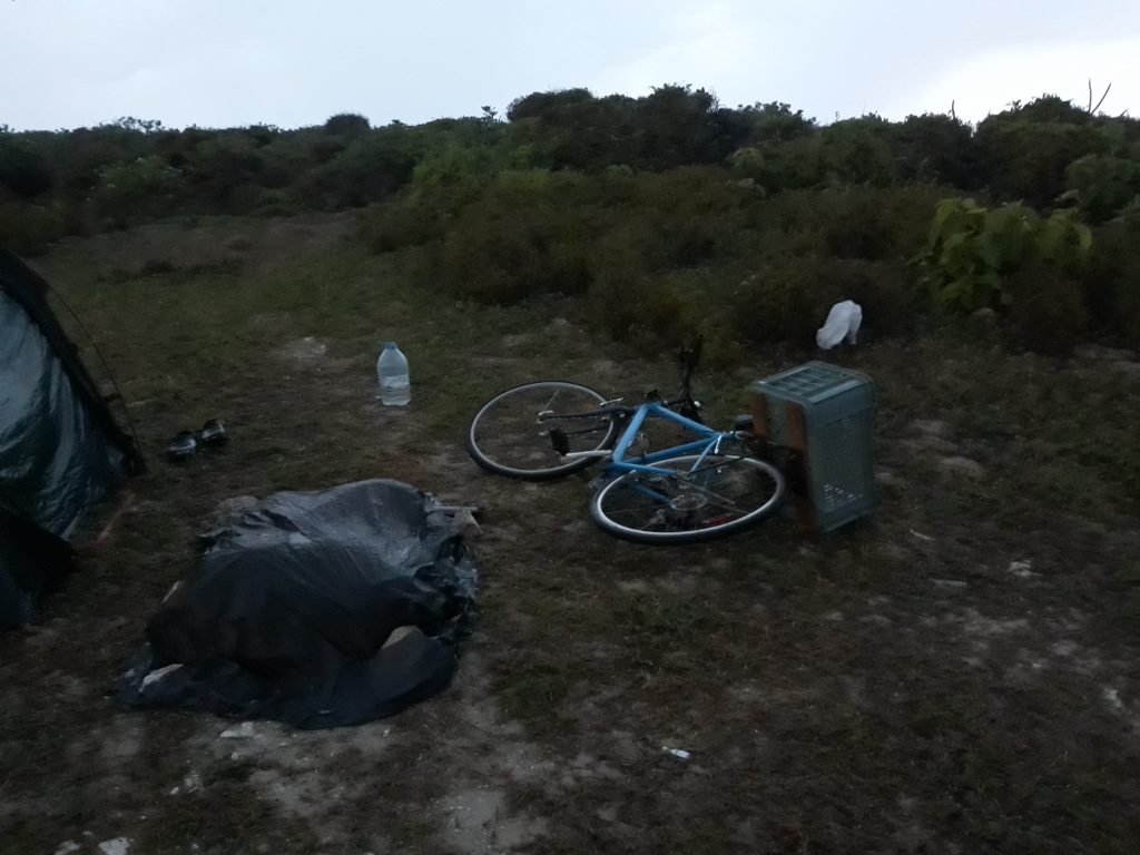 Últimos pasajes de Guanahacabibes. Estragos de la tormenta
